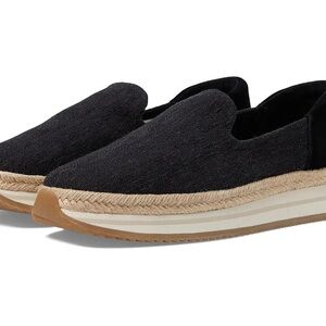 Toms Jocelyn Black Slip-Ons